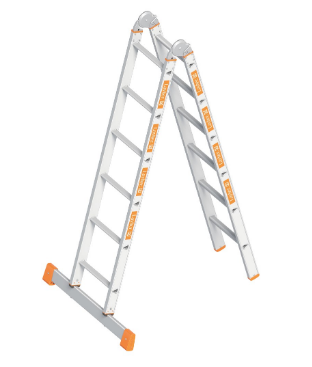 Multifunctionele ladder klap
